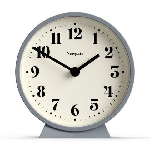 Newgate Theatre Mantel Clock French Navy V398-NGMMAN240FN
