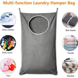 Hanging Laundry Bag with Hooks, 92.7 x 55.9 cm V1237-ZY-908-090