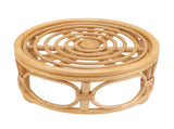 Rattan Indoor Plant Stand Round Shape Natural Plant Rack Handmade Rattan Planter Stand for Home V1294-YM0703-3111230045912