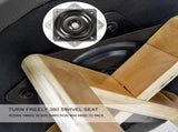 4X Wooden Bar Stool Dining Chair Fabric LEILA 72cm GREY V274-FT-WBSFAB-82GY4