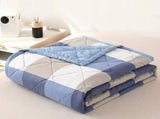 AYktou Reversible Patchworks Queen Size, 78.74x59.05in Lightweight Plaid Bedspreads Coverlets V1189-WXFWAL-20260326-03128