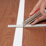 VEVOR Self Adhesive Vinyl Floor Tiles 36 x 6 inch, 36 Tiles 2.5mm Thick Peel & Stick, Deep Brown V952-ZZYXJDDSZMW3JLLWDV0