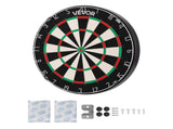 Dart Board, High-Grade Self-Healing Sisal Fiber Dartboard with Staple-Free Bullseye, Blade Wire & V952-JMFBPFZJM1357B09N001V0