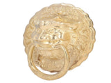 Door Knocker Brass Material Bronze Collision Resistance Chinese Animal Head Pull Ring for Wooden V1294-YM0523-3114220008611