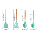 12pcs Nylon Cooking Utensil Set BPA Free Heat Resistant Prevents Stick Utensil Set for V1294-YM0626-3118220313311