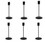 Candlestick Holder,Taper Candle Holders Set of 3,Black Metal Candle Holders for Centerpiece Dinner V1192-AZ-W-29486