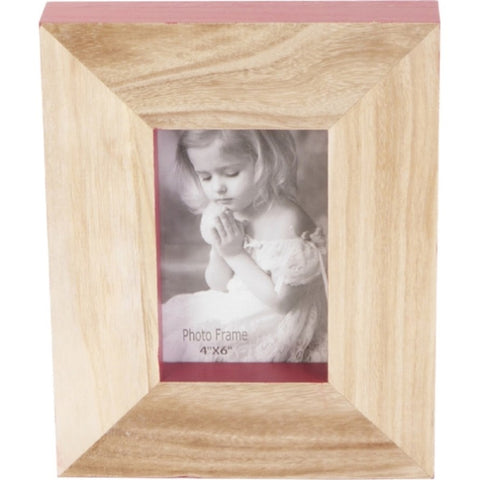 Wood Single Photo Frame 23cm V637-WF-8R702-46-RS