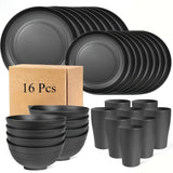 Shatterproof Tableware Set for Camping V728-LP601100181417259