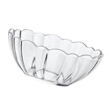 Luxshiny Transparent Acrylic Lotus Bowl - Lightweight Serving Bowl for Salad, Fruits, Desserts, V1189-WXFWAL-20260326-01862