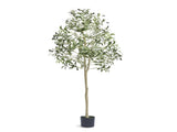 Artificial Olive Tree 155cm Tall Faux Potted Plant Lifelike PE Fake Tree with Anti Tip Protection V767-VVR-RZS5FTGLS000D4T3BV0