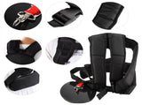 Universal Trimmer Double Shoulder Strap Mower Polyester M Shaped Belt for Brush Cutter Garden V1294-YM0901-JY09307