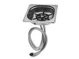 Glass Rinser Stainless Steel Automatic Cup Washer Cleaner for Bar Pub Restaurant Coffee Shop V1294-YM0523-3118210190511