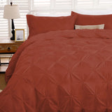 Caramel Siena Dahlia Quilt / Doona / Duvet Cover set V745-AQ082045Q3