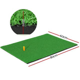 Everfit Golf Hitting Practice Mat Portable Driving Range Training Aid 80x60cm GOLF-A-MAT-M-GN