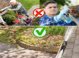 Pressure Washer Gutter Cleaner, Double Head Rotating Nozzle, 1/4 Inch Quick Connect, Fits Extension V1366-AZ2-W-23227