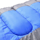 Thermal Single Outdoor Camping Sleeping Bag Mat Tent Hiking Blue 69_UA0217-BL