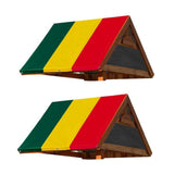 2Pcs 52 Inch x 90 Inch Swing Set Replacement Tarp for Play Set Outdoor, Multi-Color V1370-AZ4-13521