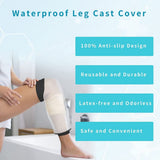 Knee Cast Cover for Shower, Waterproof Bandage and Cast Protector for Knee Replacement Surgery, V1370-AZ4-17673
