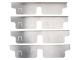 4PCS Stainless Steel Stove Counter Gaps Cover Heatproof Adjustable 35 to 70CM Stove Gaps Guards V1294-YM0901-3118250019711