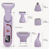 Women's Whole Body Electric Hair Removal Device, Painless Hair Removal, Type-C Fast Charging .pink V1232-NSTMJ001