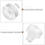 12Pcs Reusable Transparent Glass Stopper Plugs for Wine Bottles V1192-AZ-W-24761