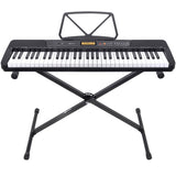 Karrera 61-Key Electronic Keyboard with LCD Display and Touch Response in Black CHJ-291 EKB-CHJ-291-BK