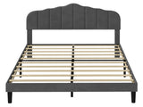 Levede Bed Frame Upholstered Platform Mattress Base Double BF1081-D-AU