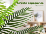 Artiss 180cm Artificial Palm Tree Faux Trees Indoor Decor Artificial Plants Lifelike Plant 1.8M AP-TREE-PALM-180