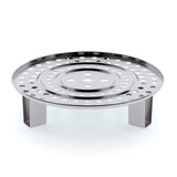 SOGA 2X 28cm Stainless Steel Steamer Insert Stock Pot Steaming Rack Stockpot Tray SS-RACK28CMX2