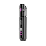 Black Cordless Handheld Vacuum Cleaner - High Suction Portable Car Vacuum with Green Light Dust V888-ELOSUNG53054
