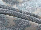 100% Cotton Blue Silver Damask Bloom Coverlet Bedspread Set V745-MMPAC060966Q13U