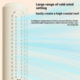 Yellow Portable USB Rechargeable Cold Wind Ionic Hair Straightening Brush, Multi-Functional Hair V888-ELOSUNG13680
