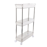 Bathroom Gap Shelf Bathroom Cosmetics Transparent Storage Rack Multi Layer Bathroom Organizer 3 V1294-YM0703-3117230118911