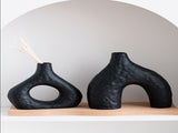 Minimalist Ceramic Vase Set White V1107-CS-XDQSHP1