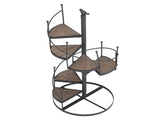 European Style Decorative Plant Shelf Multifuctional Wrought Iron Plant Rack Easy to Install for V1294-YM0714-3115210185311