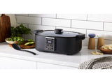 Morphy Richards Digital 6.5L Slow Cooker Matte Black 10 Preset Functions MRDSC6BK