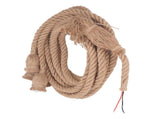 4 Heads Hemp Rope Pendant Light Fixture 6.5FT E27 E26 DIY Vintage Retro Hanging Ceiling Light for V1294-YM0901-3119230213511