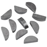 80Pcs Assorted Carbon Steel Woodruff Keys set Comprehensive Woodruff Key Assortment for Flywheels V1369-AZ3-W-13771