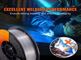 Flux Core Welding Wire, E71T-GS 0.030-inch 10LBS, Gasless Mild Steel MIG Welding Wire with Low V952-YXHSJMIGE71TGOMMLV0