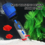 Electric Aquarium Fish Tank Cleaner Water Exchanger Siphon Vacuum Sand Cleaner V201-GAA01BLU20AU