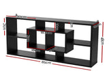 Artiss Floating Wall Shelves Bookshelf Black FURNI-C-WALL-SHELF-BK