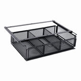 Under Desk Drawer Organizer - Slide-Out Storage Basket, Space-Saving Hidden Desktop Tray Container V1369-AZ3-W-11581