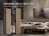 Wood Slat Acoustic Panels, 7.9 x 94.5 inch, MDF Accent Wooden Wall Panels for Modern Interior Wall V952-FHXWBTQBYML7LX06FV0