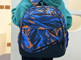 Camouflage Backpacks for Boys Schoolbag Set 3 Pieces Large Capacity Casual Travel Daypack Case for V1366-AZ2-W-06730