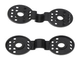 100pcs Shade Cloth Plastic Clips Round Fixing Clips for Greenhouse Outdoor Garden Anti Bird Netting V1294-YM0703-3111230103611