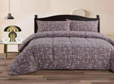 Ramesses Winter Night 3- Piece Mink Flannel Comforter Set Queen V442-KIT-COMFORTER-3PCMINKFLANNEL-WINNIGHT-QS