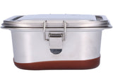 Stainless Steel Food Container Bento Lunch Box Waterproof Leakproof Bento Box for Office Camping V1294-YM0901-3118210161812
