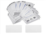 CR80 Card Reader Cleaning Cards, 50PCS Dual Side Cleaner, POS Swipe Terminal Cards V1192-AZ-W-23044