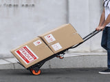 Aluminum Truck, 2 in 1, 136 kg Max Load Capacity, Heavy Duty Industrial Convertible Folding V952-DGNSTHC300BE75URLV0