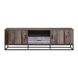 Artiss TV Cabinet Entertainment Unit 180cm Industrial FURNI-G-IND-TV02-WD-AB